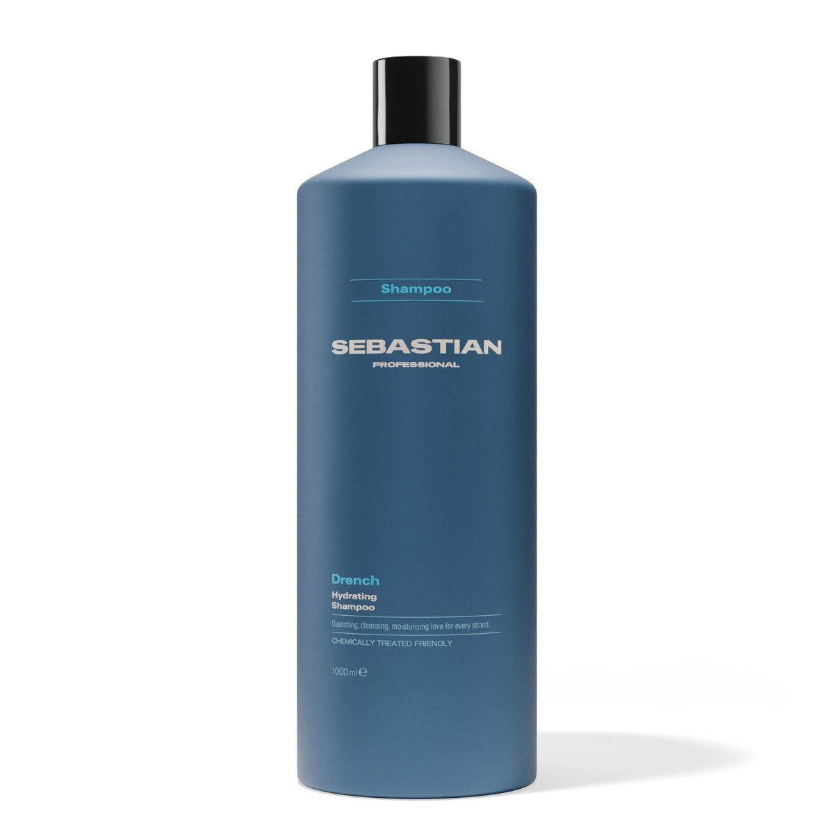 Sebastian Professional Drench Hydrating Shampoo | Deep Moisturizing for Chemically Treated Hair | 33.8 fl oz | 1000 ml | Packaging May Vary