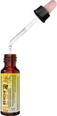 Bach RESCUE PET Dropper 10mL, For Dogs, Cats, and Pet Horses, Natural Flower Essence, Thunder, Fireworks and Travel