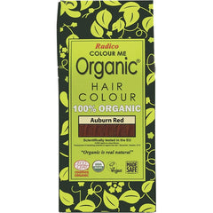 Radico Org. Hair Colour Powder - Auburn Red