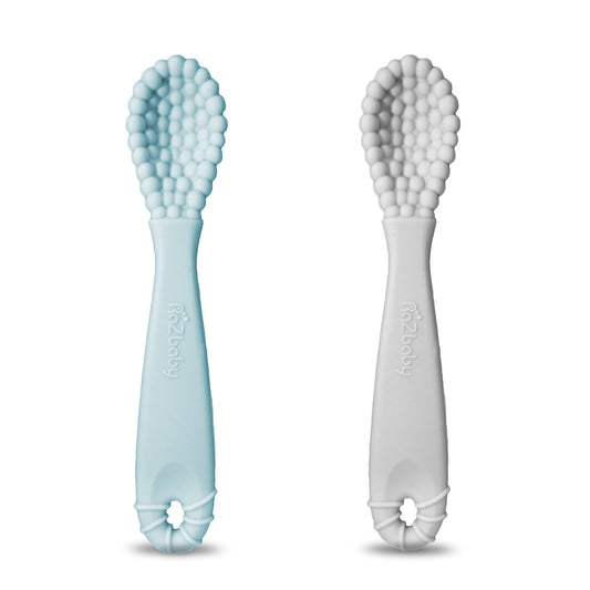 RaZbaby - RaZberry Spoon 2pack - Blue/Grey