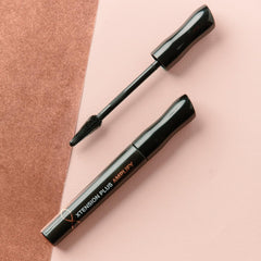 Marcelle Xtension Plus Amplify Mascara, Black, Eye-Opening Length, Volume and Definition, Fanned Out Lashes, Hypoallergenic, Fragrance-Free, Cruelty-Free, 8 mL