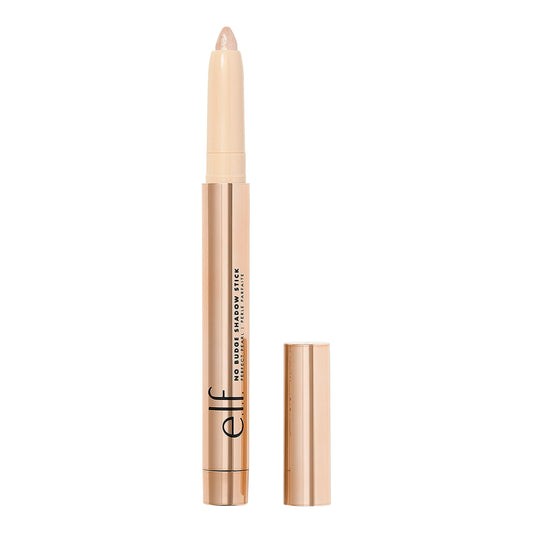 e.l.f. Cosmetics No Budge Shadow Stick, Smudge-Proof Metallic Finish Eyeshadow, Longwear & Crease-Resistant, Perfect Pearl, 0.056 Oz (1.6g)