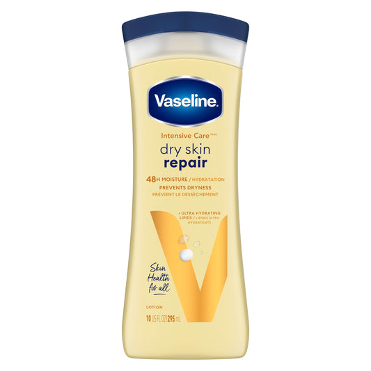 Vaseline Intensive Care Body Lotion dry skin moisturizer Dry Skin Repair with Ultra Hydrating Lipids 295 ml