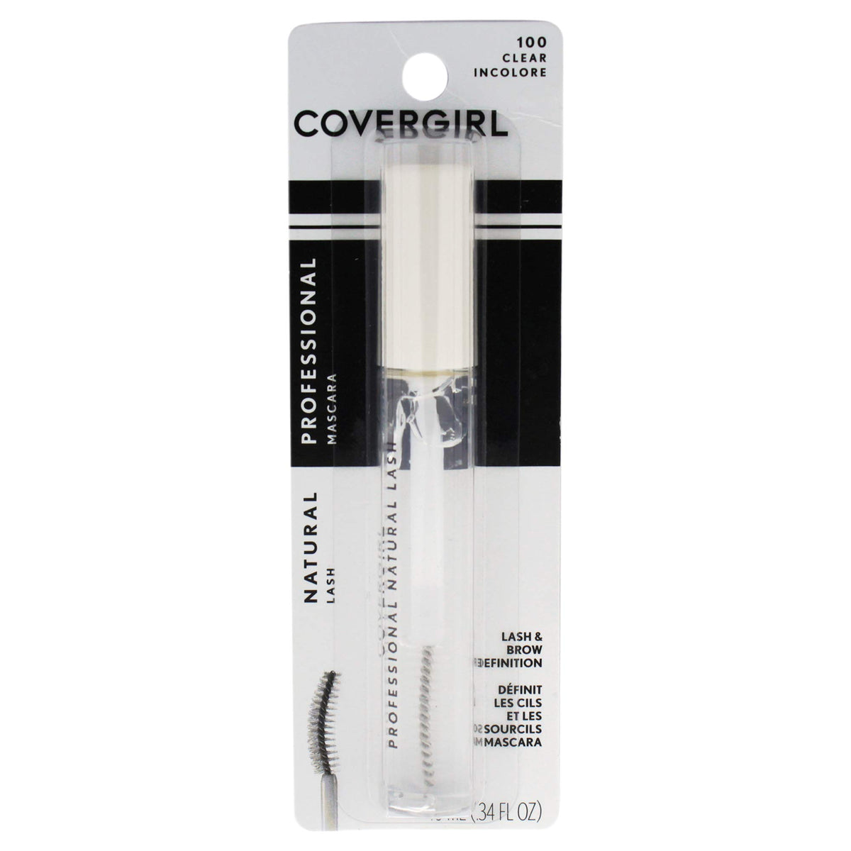COVERGIRL - Professional Natural Lash Mascara - Packaging May Vary , Transparent - 100