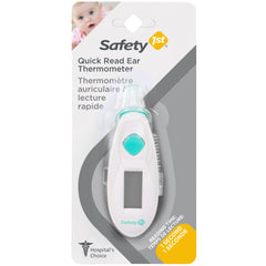 Safety 1st Quick Read Ear Thermometer, White, 0.1 Kg