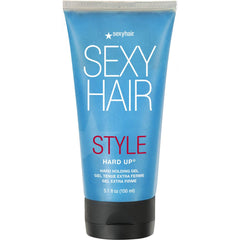 SexyHair Style Hard Up Hard Holding Gel Extreme Hold Non-Flaking Formula All Hair Types, 150ML