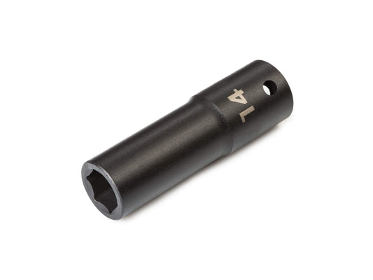 TEKTON 1/2 Inch Drive x 14 mm Deep 6-Point Impact Socket | SID23114