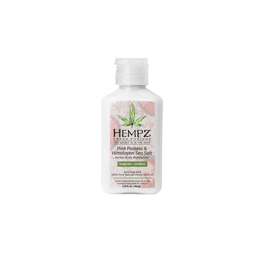Hempz Pink Pomelo and Himalayan Sea Salt Herbal Body Moisturizer, 2.25 oz.