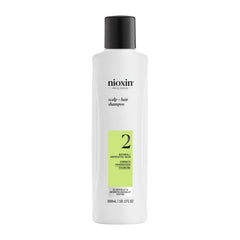 Nioxin Scalp + Hair Thickening System 2 Shampoo, For Natural Hair with Progressed Thinning, 10.1 fl oz (Packaging May Vary)