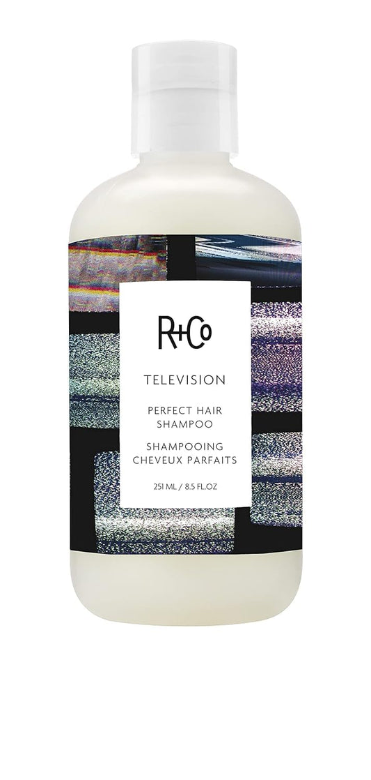 R+Co Television Perfect Hair Shampoo | Body + Shine + Smoothing for All Hair Types | Vegan + Cruelty-Free | 8.5 Fl Oz