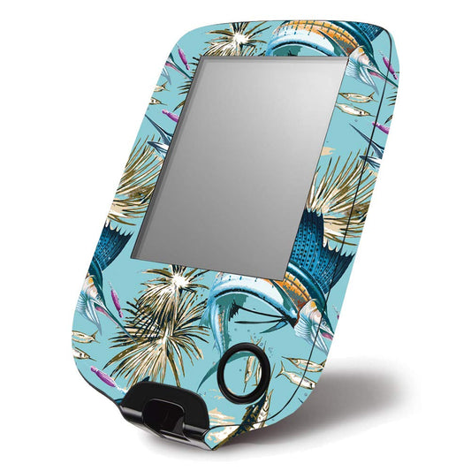 MightySkins Skin Compatible with Abbott Freestyle Libre 1 & 2 - Island Fish | Protective, Durable, and Unique Vinyl Decal wrap Cover | Easy to Apply, Remove, and Change Styles | Made in The USA