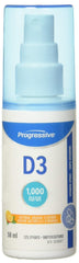 Progressive Vitamin D3 Spray | 1, 000 Iu | Natural Orange Flavour 58 milliliter Natural Orange