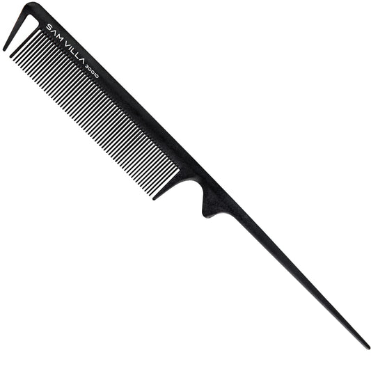 Sam Villa Signature Series Tail Comb, Black