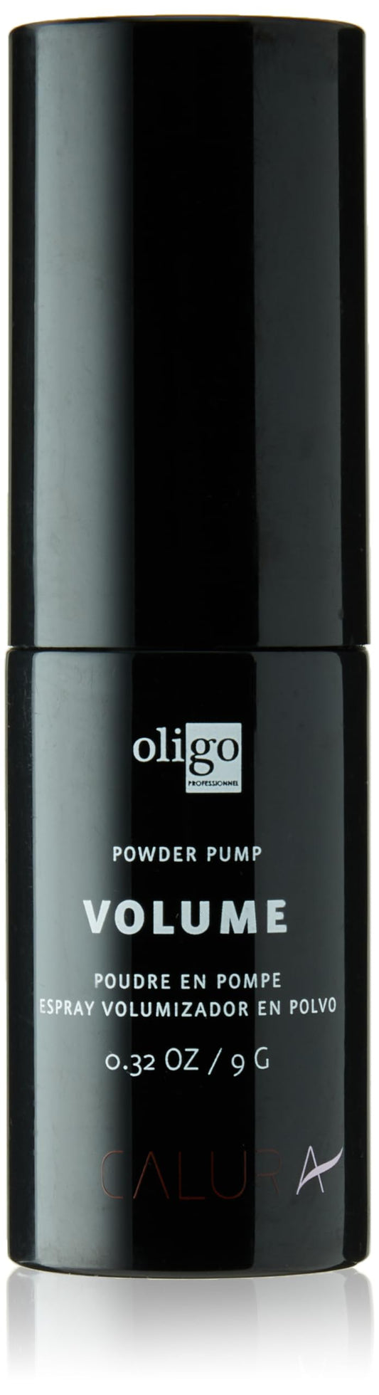 Oligo Professionnel Calura Hair Powder Pump Volume | Instant Volume for Hair | Hair Fiber Spray with No Artificial Colours | Paraben Free and Gluten Free, 9g