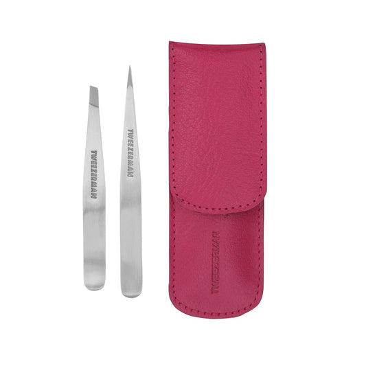 TWEEZERMAN Petite Set, Pink Case