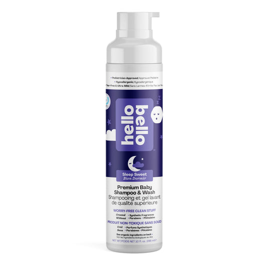 Hello Bello sleep Sweet Nighttime Shampoo & Body Wash, 10 Fluid_Ounces