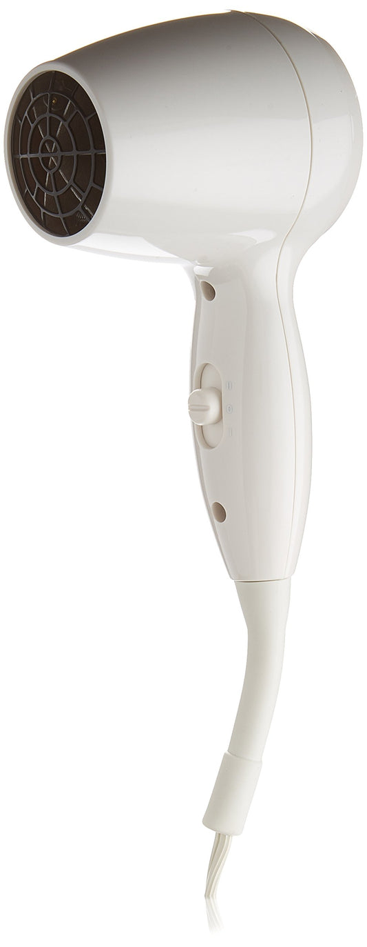 Conair 134RC 1600 Watt Wall Mount Hair Dryer, 2 Heat/ Speed settings Blow Dryer, Removable Air Filter