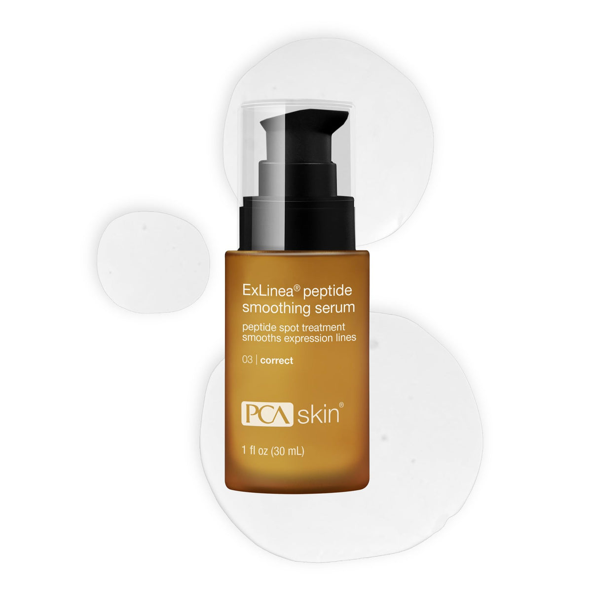 PCA Skin ExLinea Peptide Smoothing Serum, Targeted Neuropeptide Spot Treatment to Firm Aging Skin, 1 fluid ounce