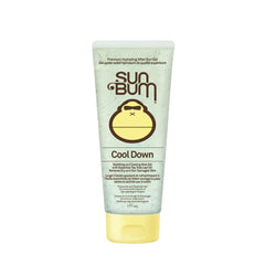 Sun Bum Cool Down Aloe Vera Gel | Vegan and Hypoallergenic After Sun Care with Cocoa Butter to Soothe and Hydrate Sunburn Pain Relief | 177ml / 6 oz