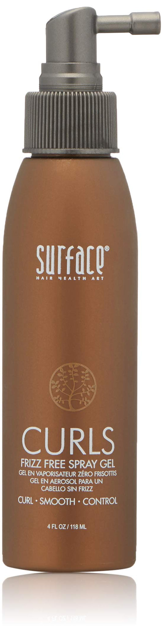 Surface Hair Curl Frizz Free Spray Gel, 4 Fl Oz
