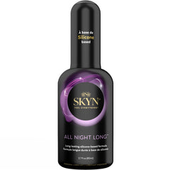 SKYN All Night Long Personal Lubricant - 2.7 oz – Silicone Lube for Men, Women and Couples, Safe with Latex and Latex-Free Condoms and Personal Devices