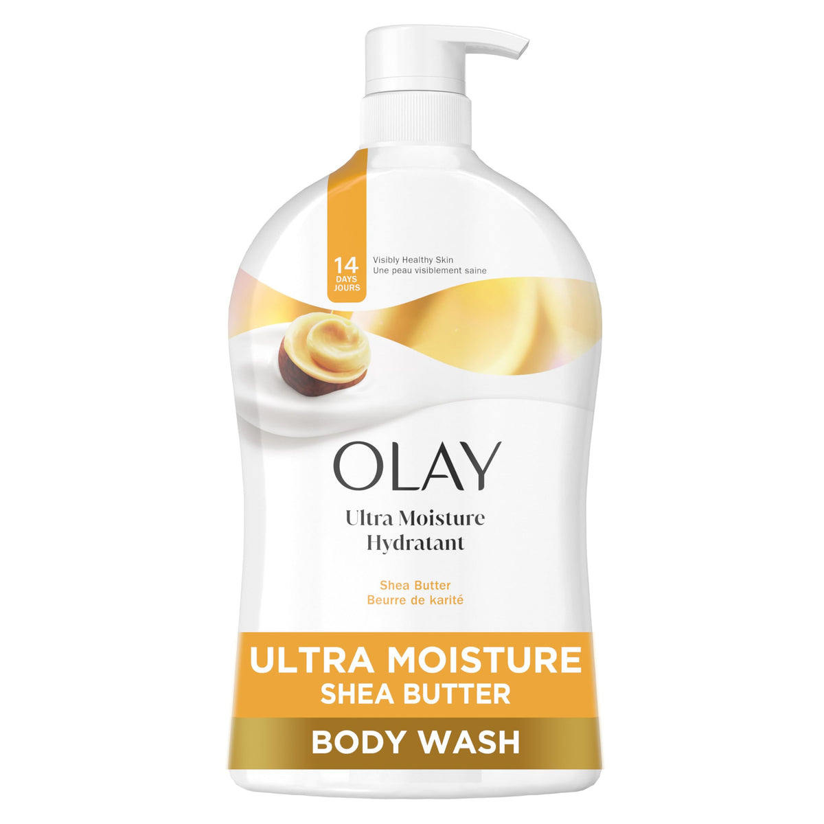 Olay Ultra Moisture Body Wash with Shea Butter, 975 ml