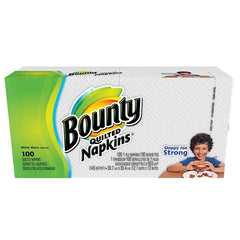 Napkins-Bounty Quilted 1-PLY 100/PK