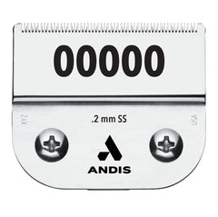 Andis Carbon-Infused Steel UltraEdge Dog Clipper Blade, Size-00000, 1/125-Inch Cut Length (64740)