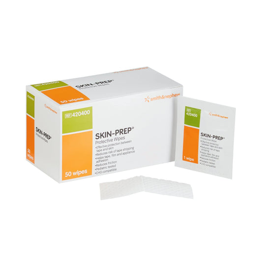 Smith & Nephew Skin-Prep Protection Dressing Wipes - 50 Count Box