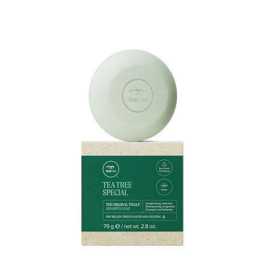 Tea Tree Special Shampoo Bar, Invigorating Cleanser, For All Hair Types