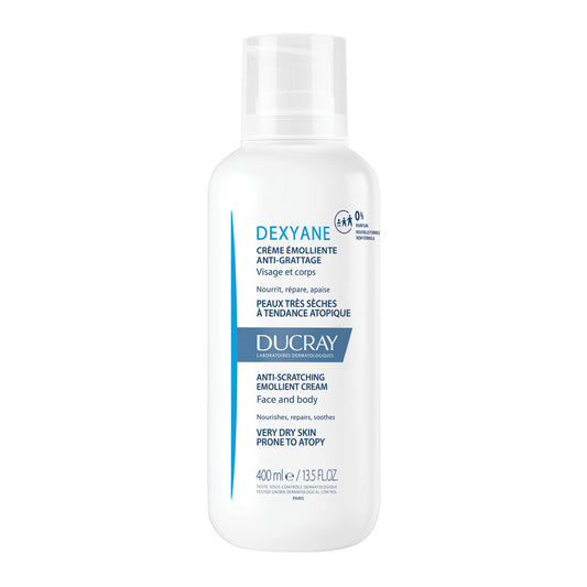 Ducray - Dexyane Emollient Cream - Dry to Very Dry Skin, Atopy-Prone Skin - Face, Body - 400ml