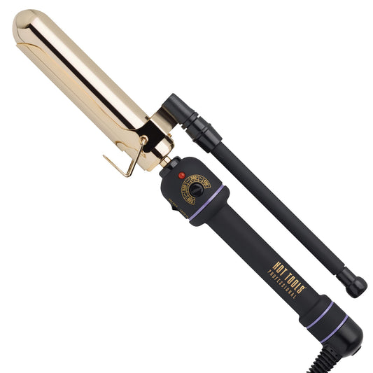 Hot Tools 1130 Marcel Curling Iron, Gold/Black, 1 1/4-Inches