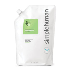 simplehuman Spring Water Moisturizing Liquid Hand Soap Refill Pouch, 1 Liter / 34 Fl. Oz