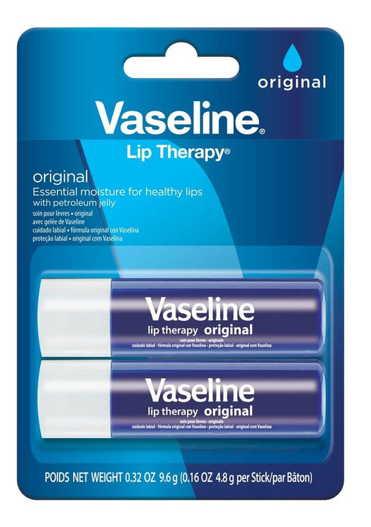 Vaseline Lip Therapy Original 2x4.8g