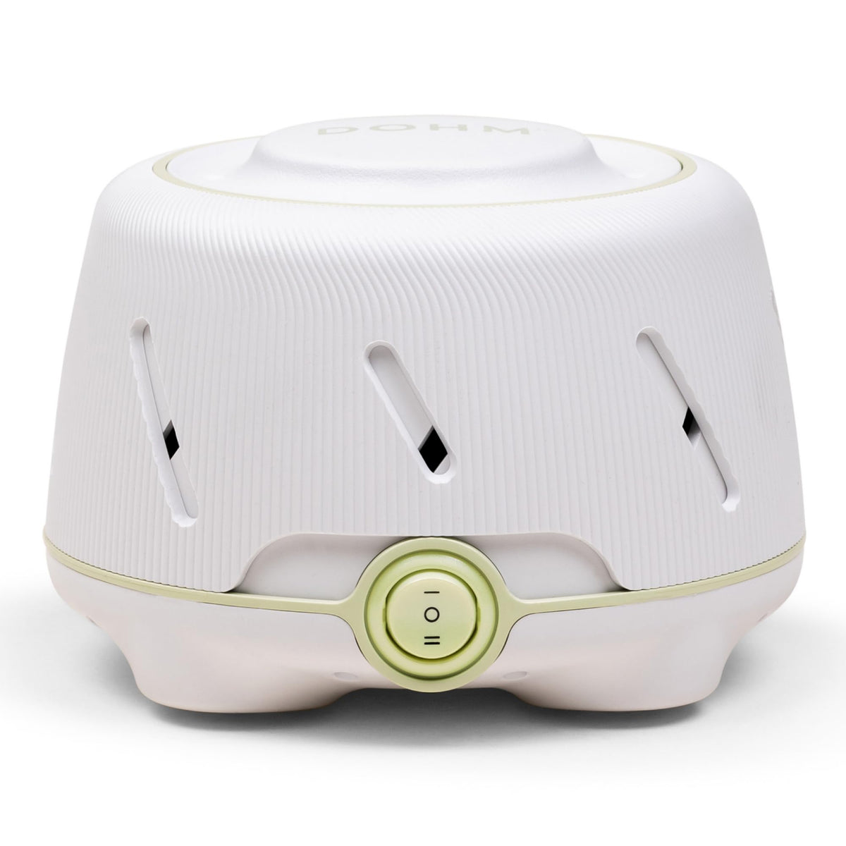 Yogasleep Dohm (White,Green) The Original White Noise Machine, Relaxing Natural Sound from a Real Fan, Noise Cancelling For Office Privacy, Sleep Aid For Adults & Baby, Travel Size Pink Noise Machine