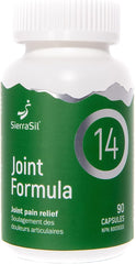 SIERRASIL® JOINT FORMULA 14™ – Joint Pain Relief, Made in Canada, NPN80039305, Supports Joint Health, Cartilage & Muscle Function, Easy to Digest, Vegan, Gluten Free and Non-GMO, – 90 capsules (30 servings)