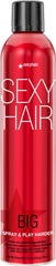 SexyHair Big Spray & Play Harder Firm Volumizing Hairspray, All Day Hold and Shine, Up to 72 Hour Humidity Resistance, 295 ml