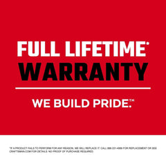 CRAFTSMAN Deep Socket, Metric, 1/4-Inch Drive, 10mm, 6-Point (CMMT44407)