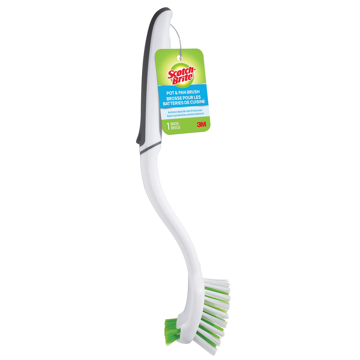 Scotch-Brite Household Scrubber, Sturdy Nylon Bristles, Deep Cleaning Scrub Brush