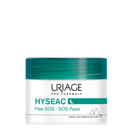 Uriage Hyséac SOS Paste - Overnight Spot Treatment for Pimples - Skin Prone to Acne & Pimples - 15g