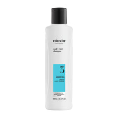 Nioxin System 3 Scalp + Hair Shampoo - Hair Thickening Shampoo For Damaged Hair with Light Thinning, 10.1 fl oz (Packaging May Vary)