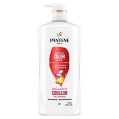 Pantene Radiant Color Shine 72 HR Hydration Shampoo, 530 mL