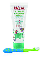 Nuby Citroganix Toddler Toothpaste with Toothbrush