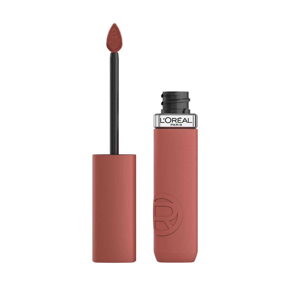 L'Oréal Paris Liquid Lipstick, Intense Colour, Longwear Matte Formula with Hyaluronic Acid, Transfer- and Smudge-Resistant, 5ml, Shade: Worth It Medium 635