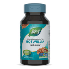 Nature’s Way Boswellia Supplement – Joint Support for Arthritis Pain Relief – Reduces Pain/Swelling in Osteoarthritis – Vegetarian and Non-GMO – 60 Tablets