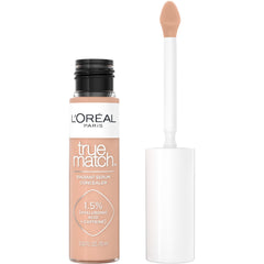 L’Oréal Paris True Match Radiant Serum Concealer, Brightening Under Eye Concealer for Dark Circles with 1.5% Hyaluronic Acid and Caffeine, N6.5, 10 mL