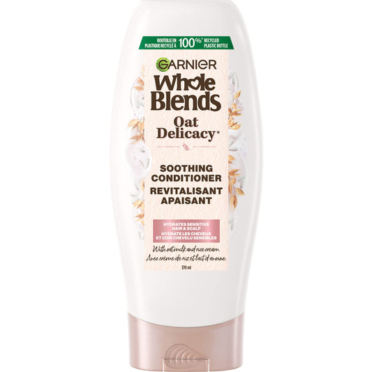 Garnier Whole Blends Gentle Conditioner Oat Delicacy for Sensitive Scalp, 12.5 fl. oz.