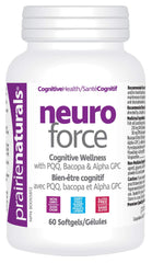 Prairie Naturals Neuro Force with PQQ, Bacopa, and Alpha GPC Softgel - 60 Count