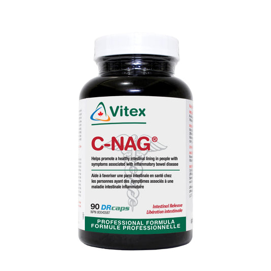 Vitex Nutrition C-NAG 90 DRcaps® Promotes a healthy intestinal lining in people