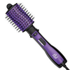 The Knot Dr. for Conair BC116C Detangling Hot Air Brush, Wet/ Dry Styler, Blow Dryer Brush in Pink, Blowout Brush 3 Heat Settings, 1000 Watts, Dry, Style and Volumize